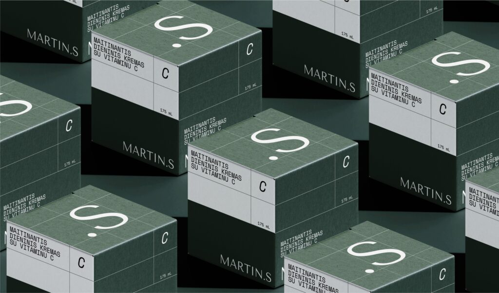 kosmetikos pakuotės dizainas