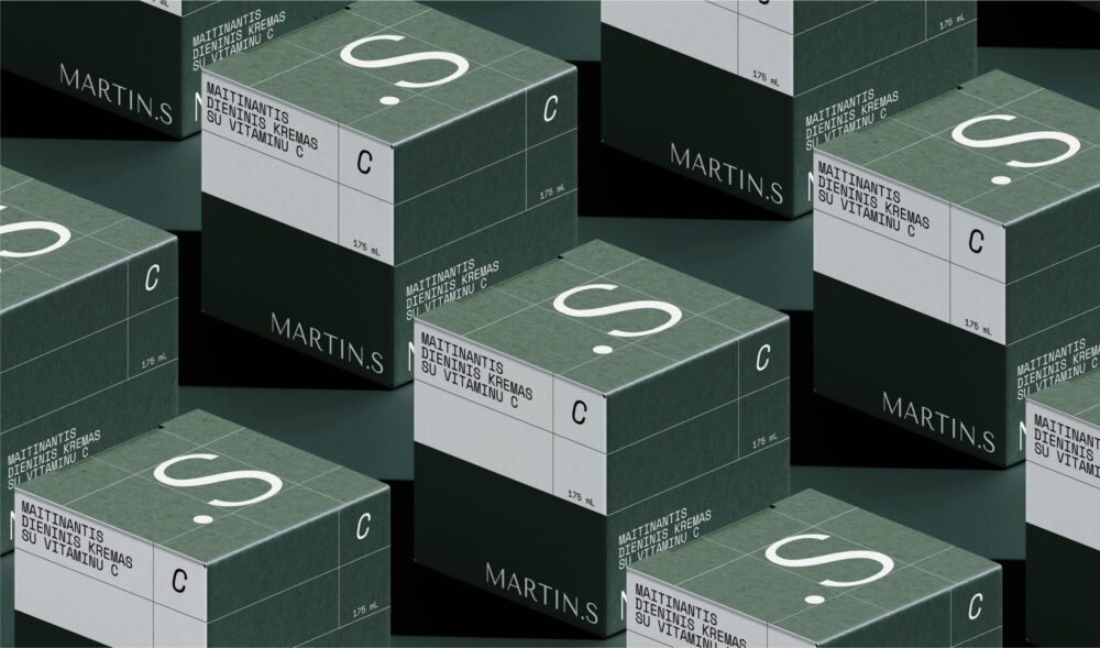 kosmetikos pakuotės dizainas