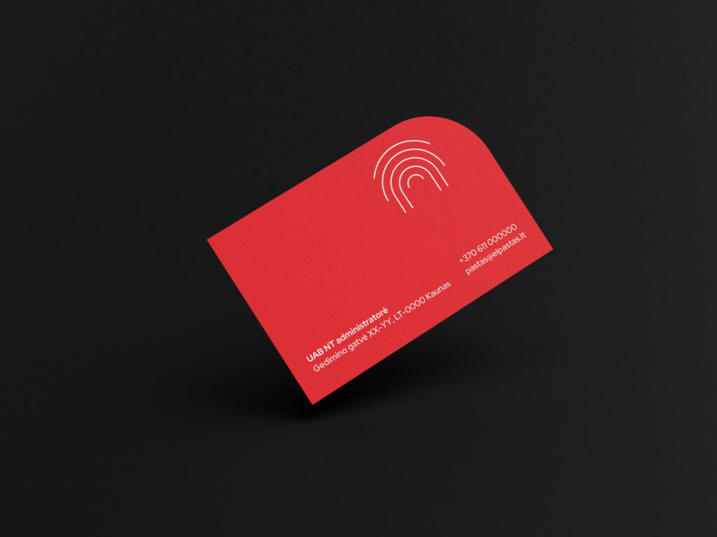 vizitinė kortelė