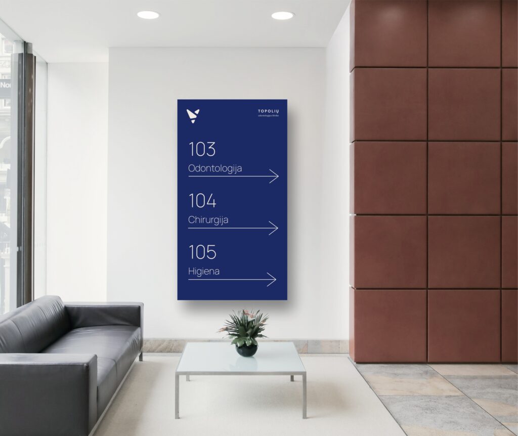 kelio ženklinimo dizainas